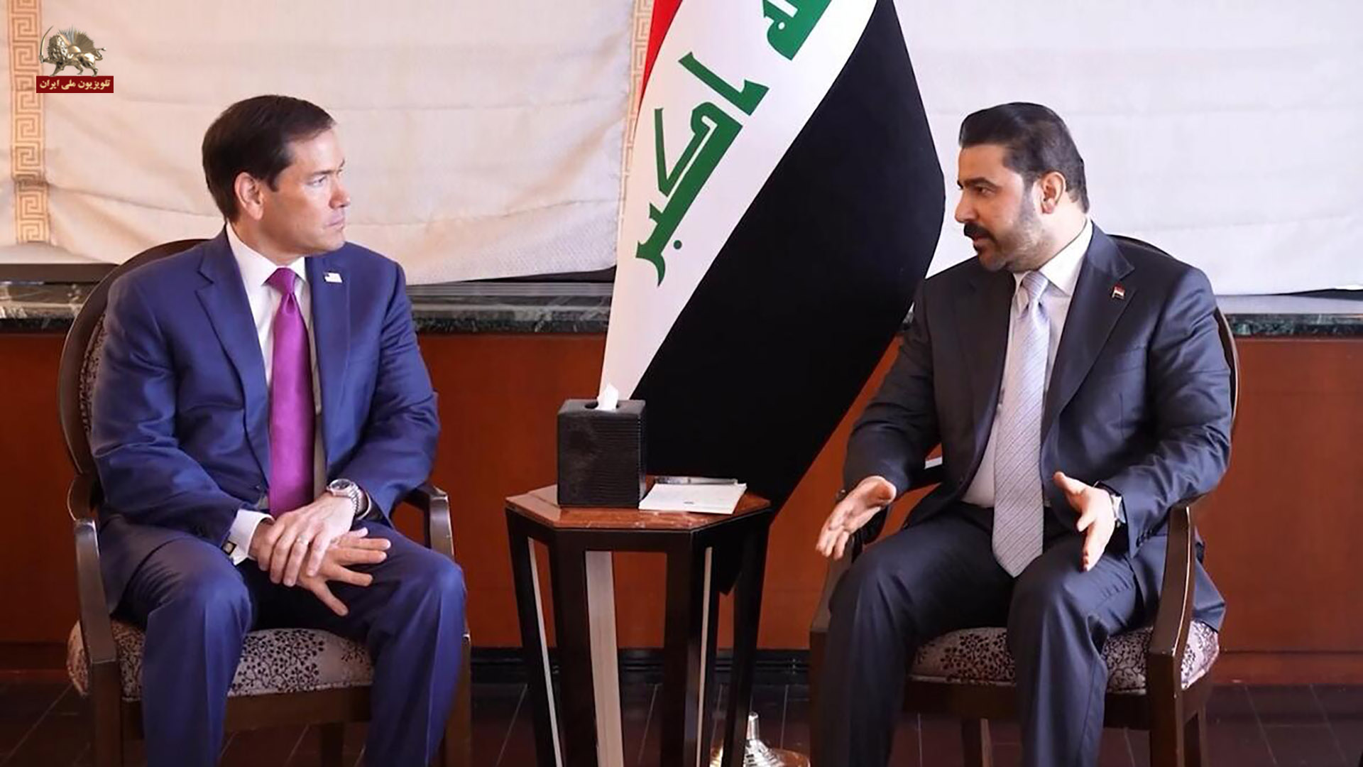 گفتگوی مارکو روبیو و نخستوزیر عراق درباره برچیدن شبهنظامیان وابسته به رژیم ایران